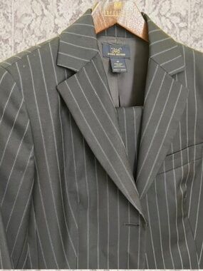 SOLD Brooks Brothers 346 Navy Wool Pinstripe Suit Set – Blazer & Pants